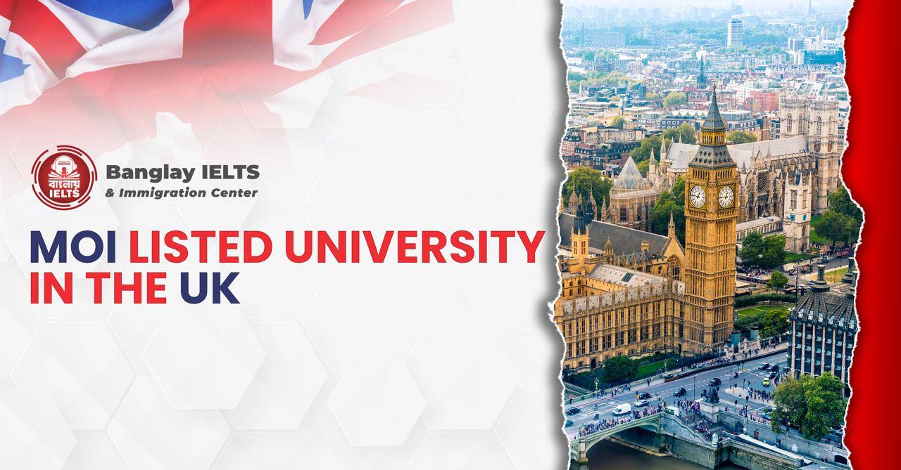 MOI listed University in the UK